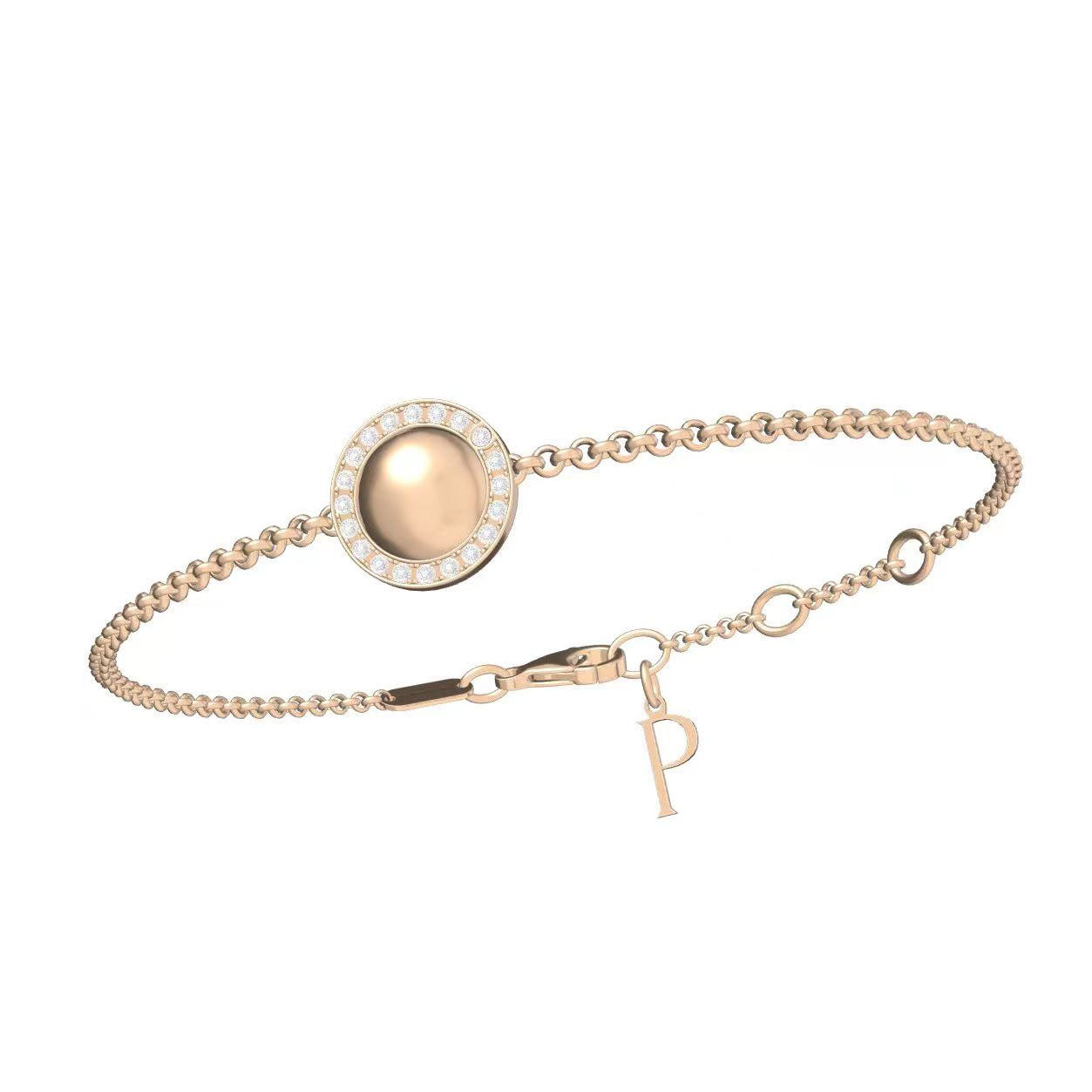 BJ-G36PK300 time to run flip hemispherical ball bracelet