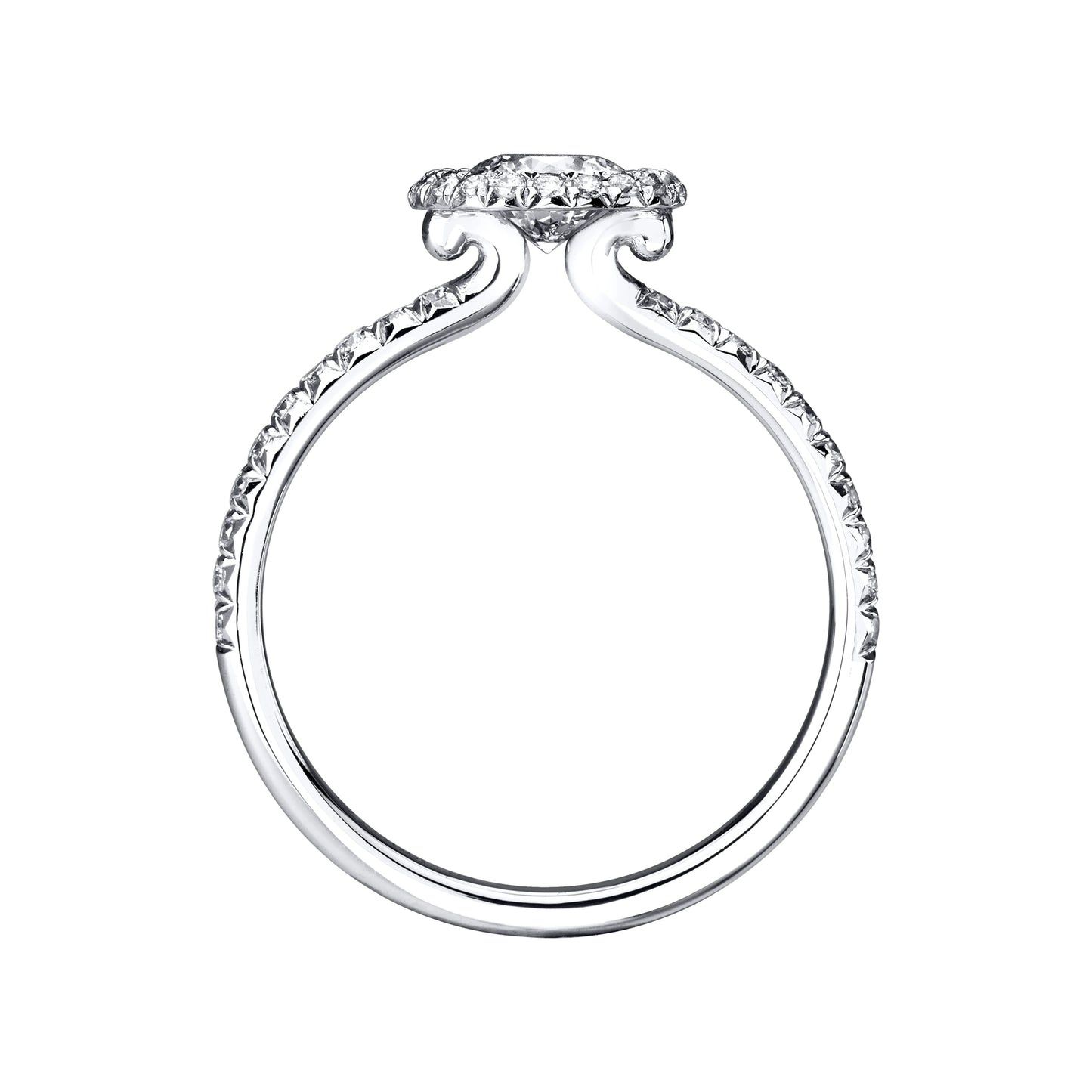 BJ-G34L2A00 engagement stone ring