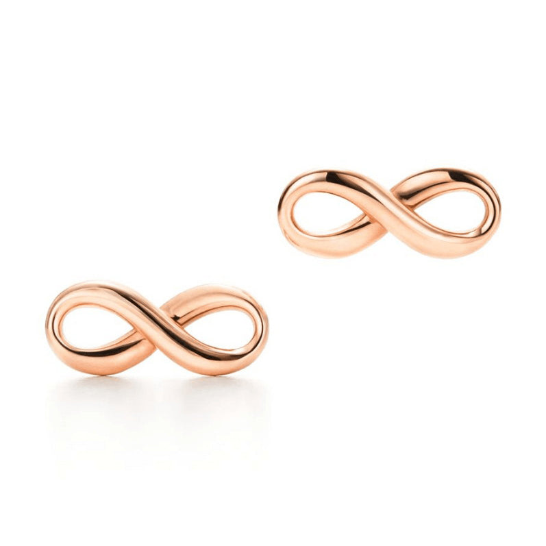 TIF387171548 glossy gold earrings