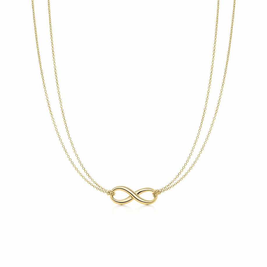 TIF755694389 light gold 8-character pendant (22mm)
