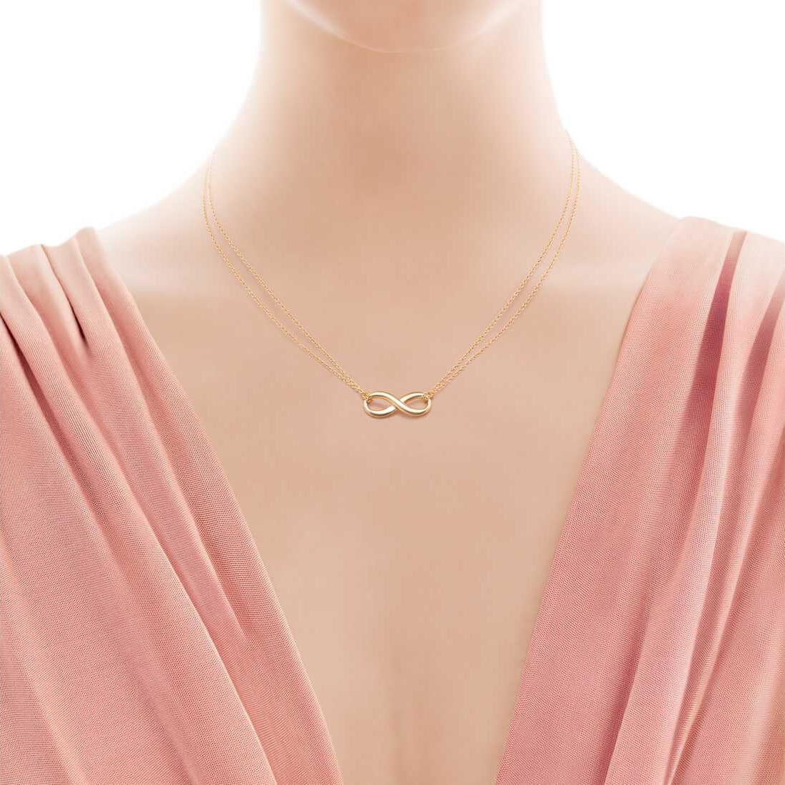 TIF755694389 light gold 8-character pendant (22mm)