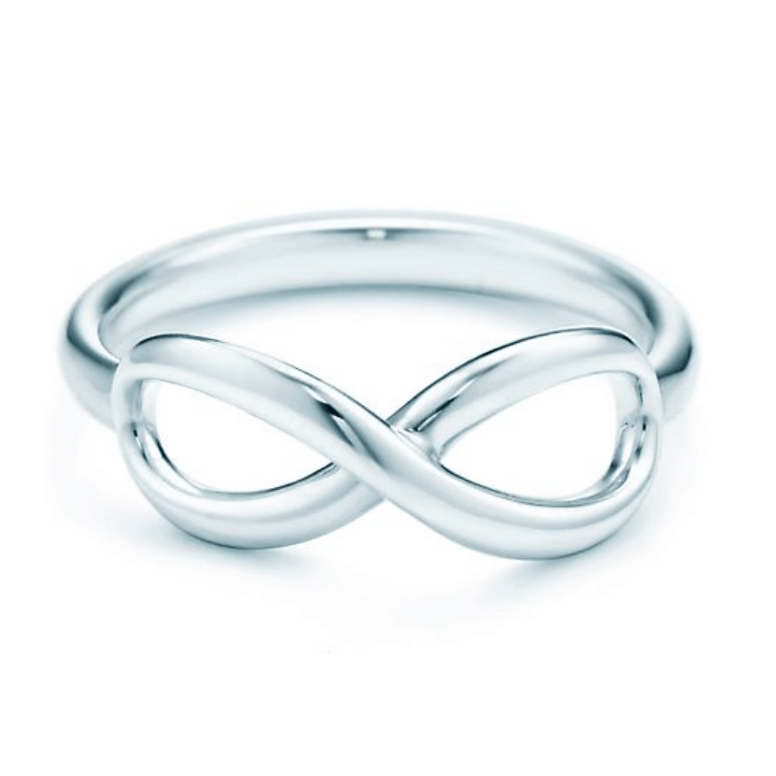 TIF19133947 light gold 8-word ring