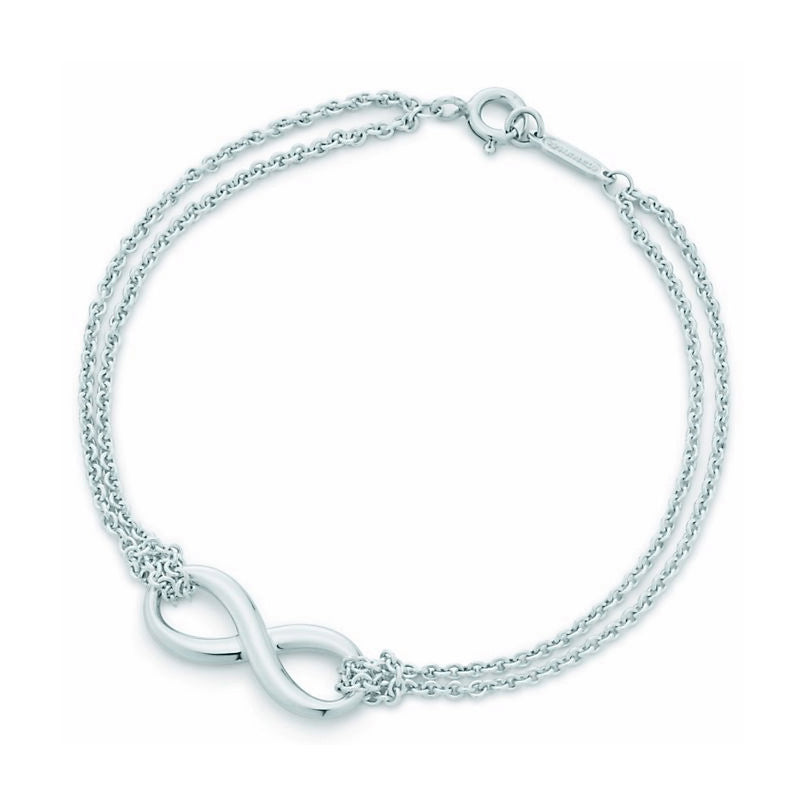 TIF43034704 light gold 8-character bracelet