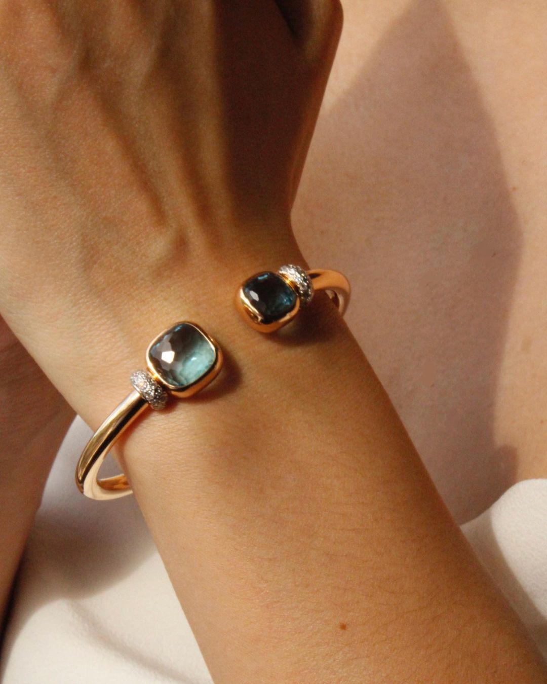 BMLD-PBC1006 pillow-shaped candy open bracelet