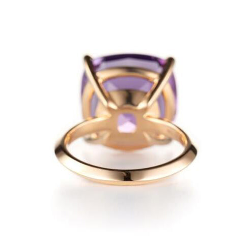 TIF26999335 Cross four-claw pillow-shaped colorful treasure ring