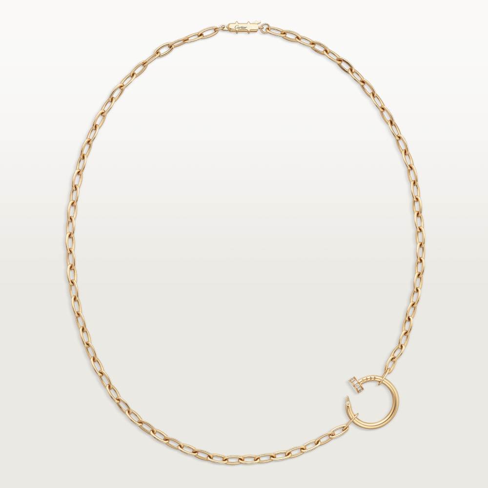 KDY-B7224904 head and tail diamond nail necklace