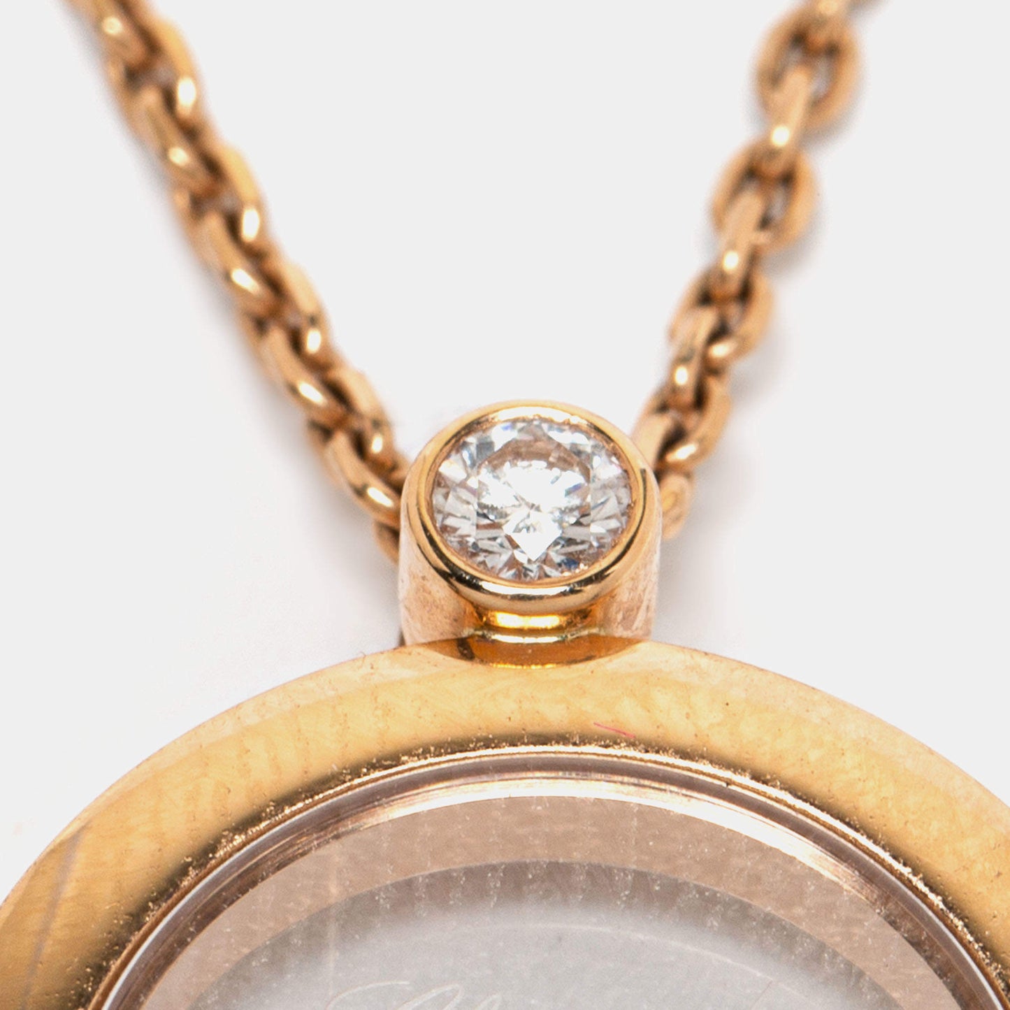 XB-793929-5410 Glass Round Letter Pendant