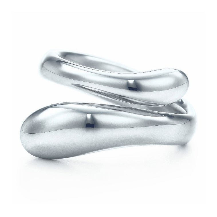 TIF52088032 light gold thick snake ring