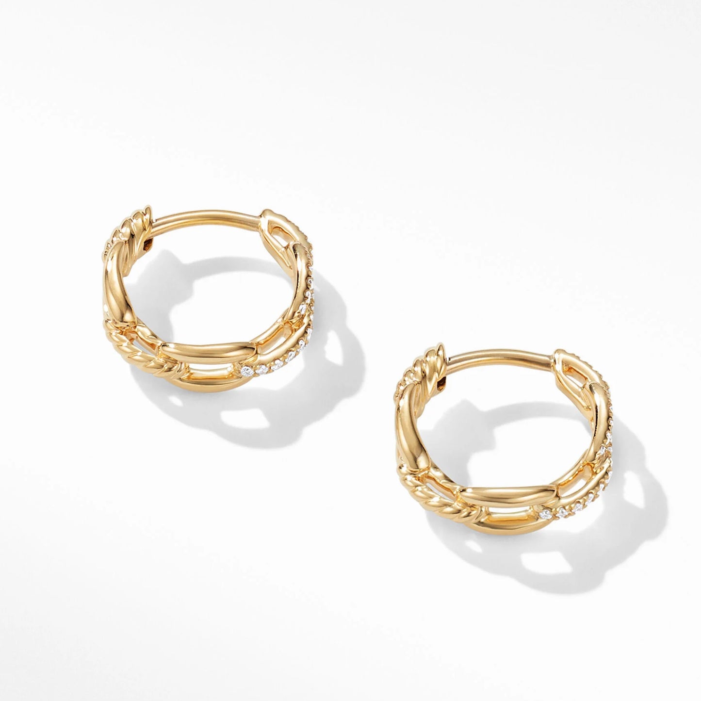 DWYM-E12926D88ADI full diamond twisted rope earring clip earrings