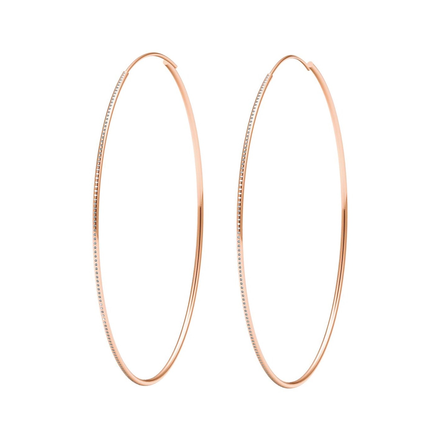 TIF40705252 light gold round earrings