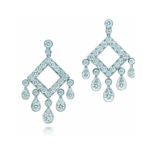 TIF18873294 diamond-shaped long earrings
