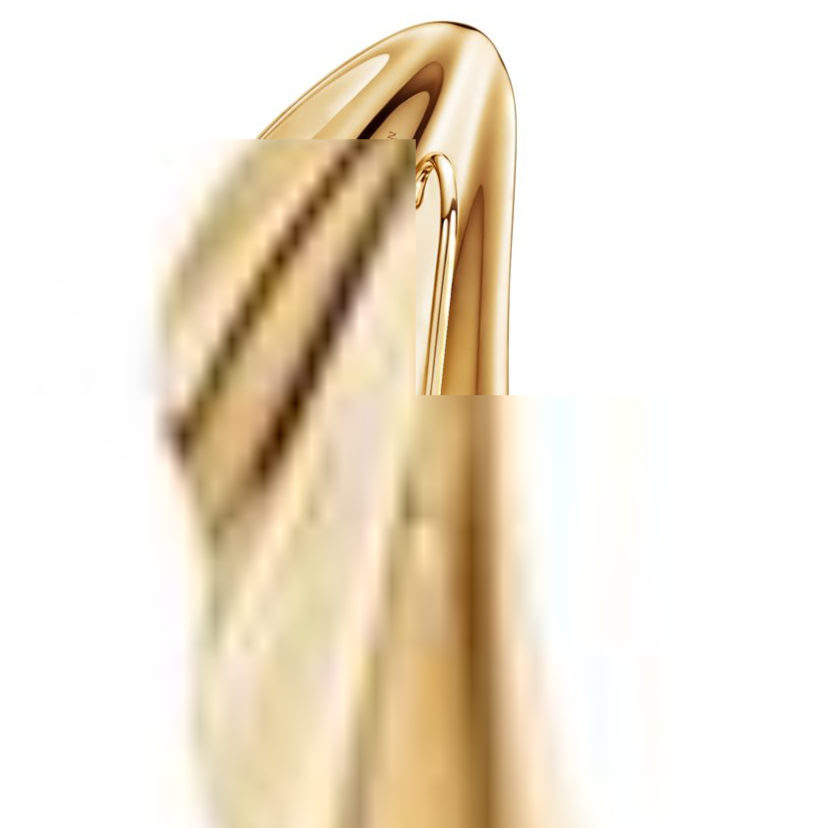 TIF-60763895 Light Gold Water Wave Tide Earrings