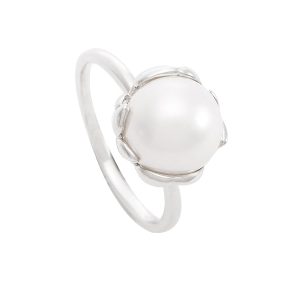 TIF34032746 Pearl Olive Branch Ring
