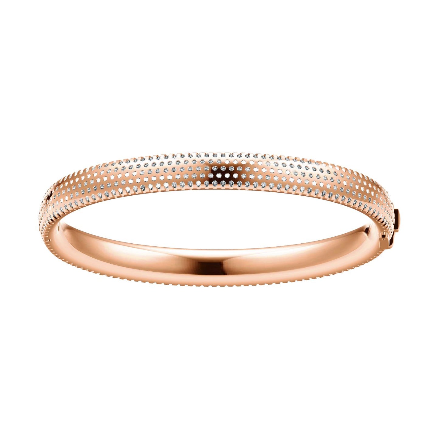 TIF67670686 five rows of diamond bracelets