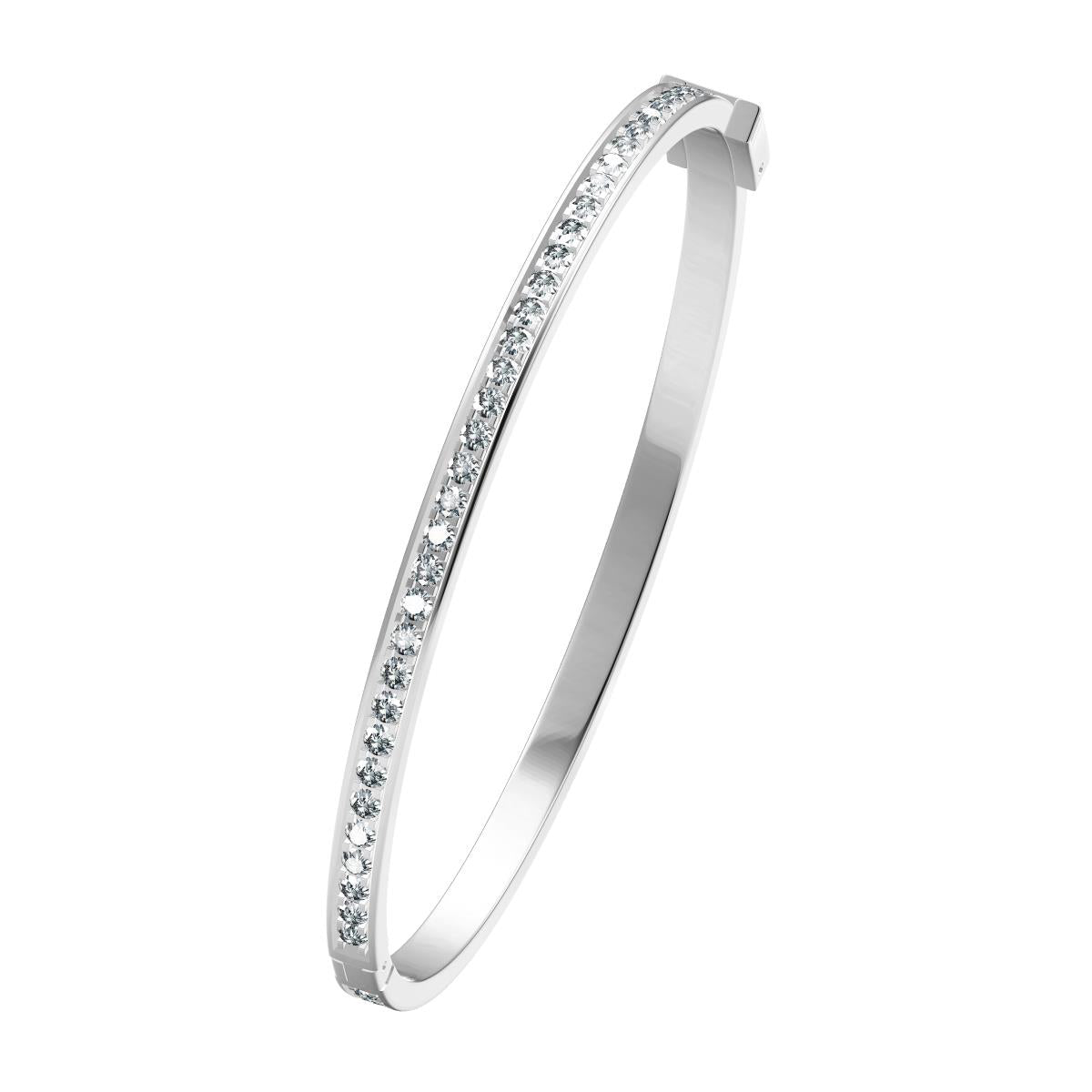TIF44371948 shovel edge full diamond bracelet