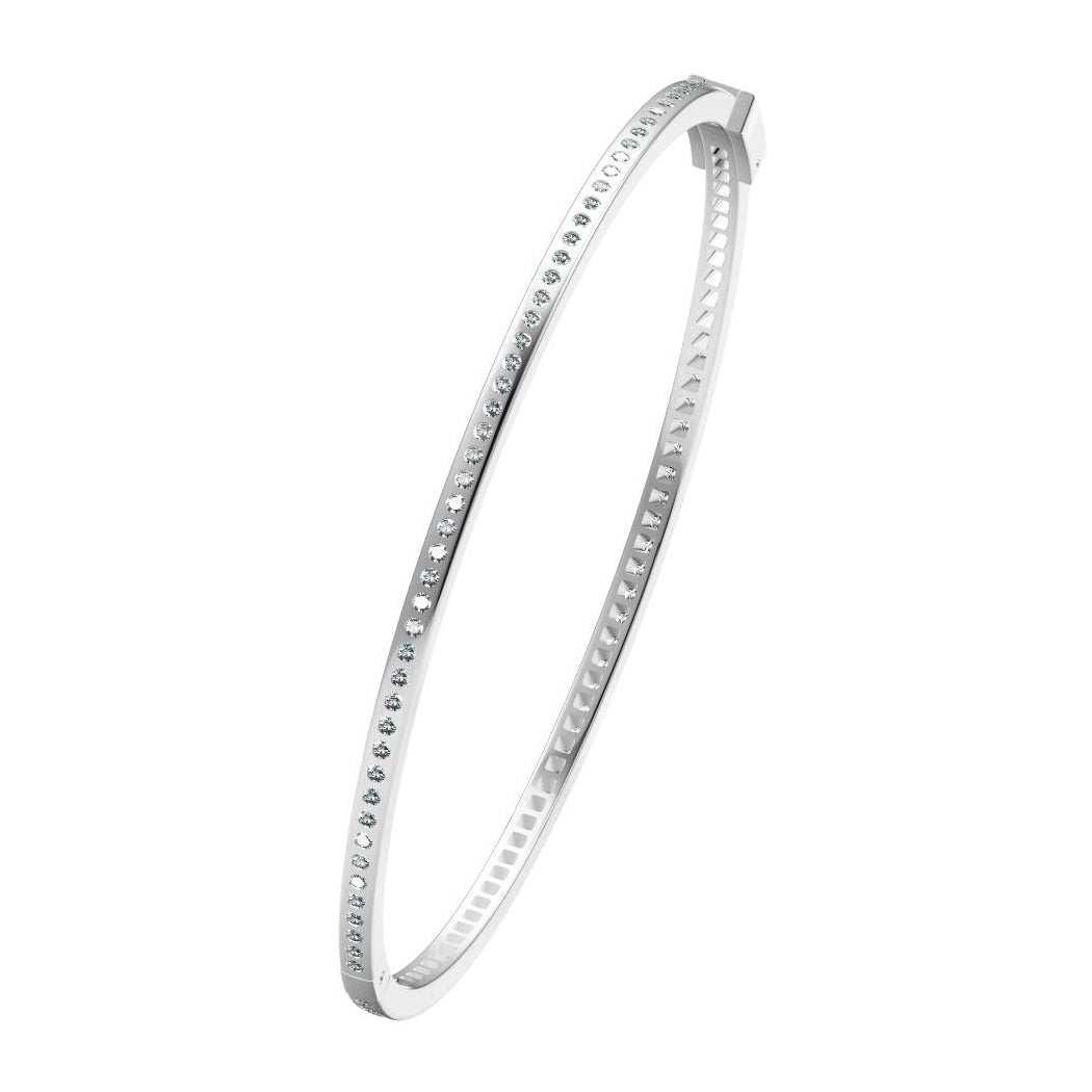 TIF65460473 shovel edge full diamond bracelet