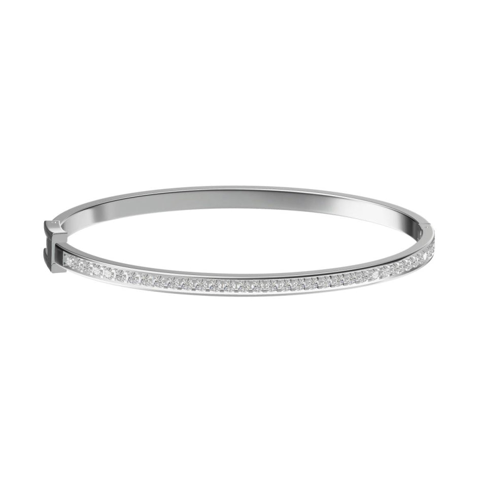 TIF61334062 shovel edge full diamond bracelet