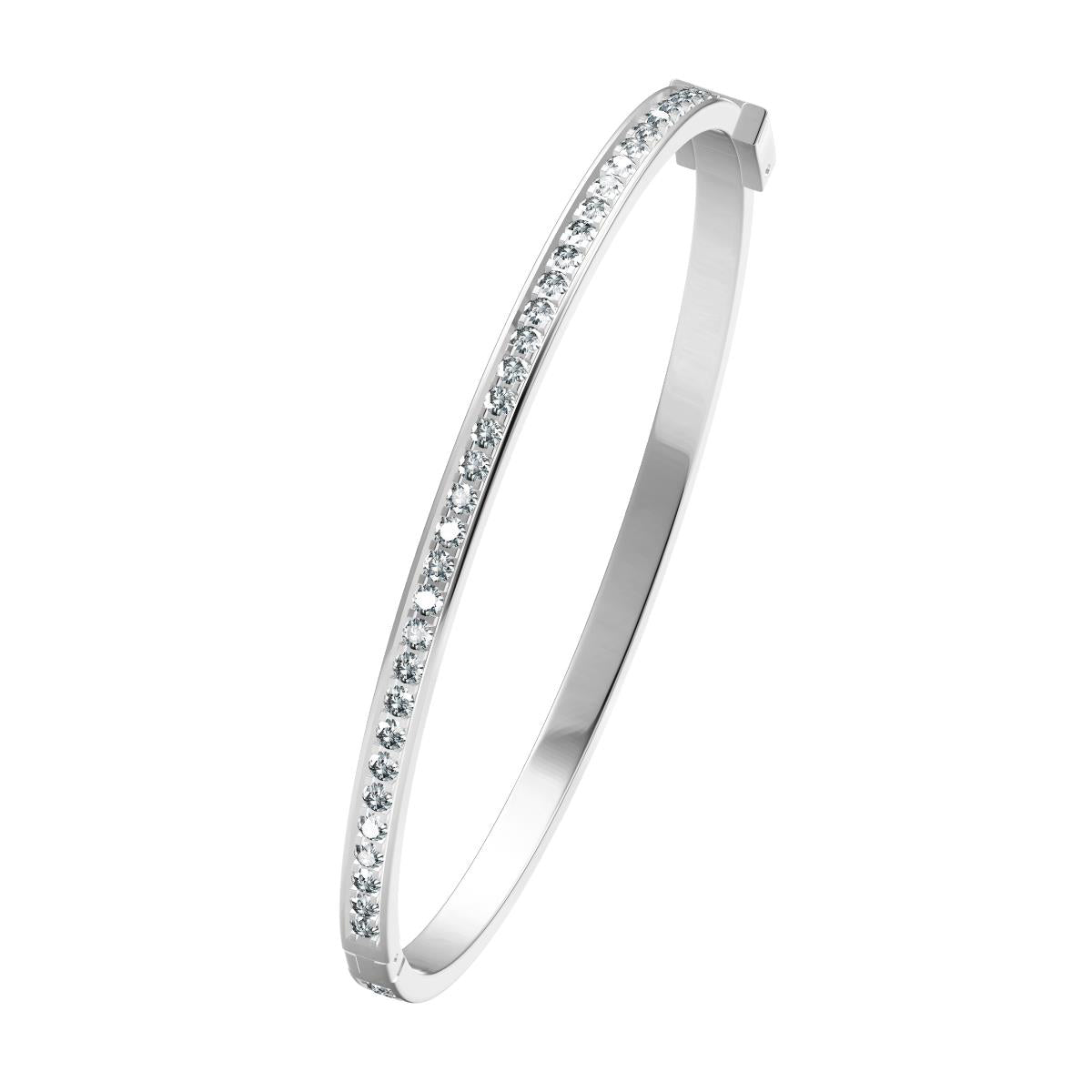 TIF61334062 shovel edge full diamond bracelet