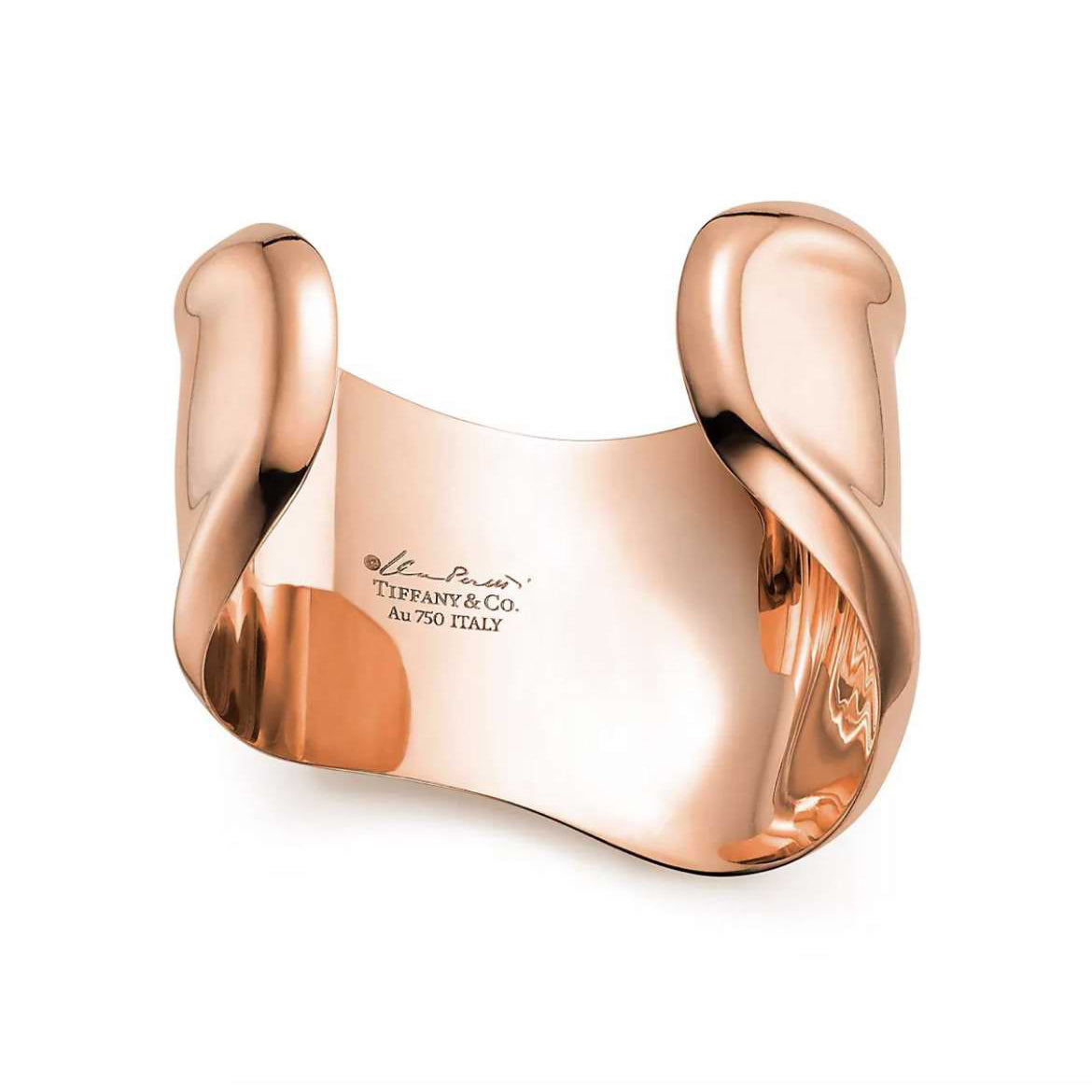 TIF60018002 light gold small open bracelet 16#