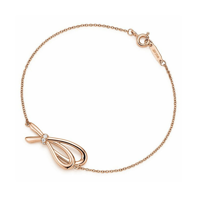 TIF32551397 diamond bow bracelet