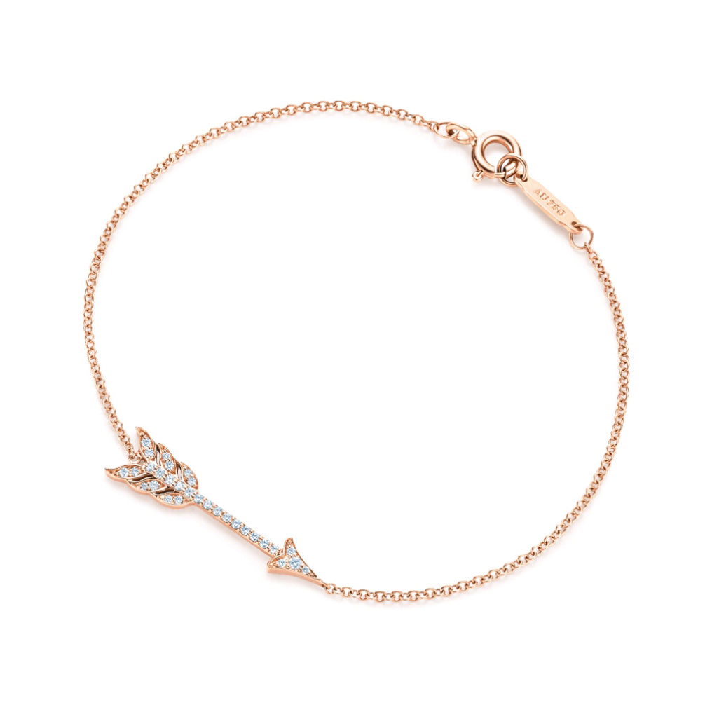 TIF7768322 diamond-shaped arrow bracelet