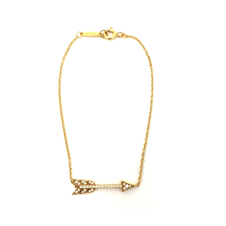 TIF7768322 diamond-shaped arrow bracelet