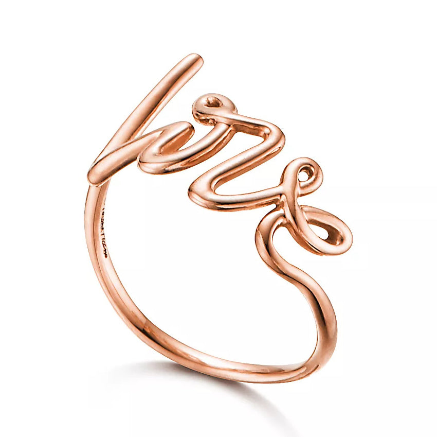 TIF60571473 light gold letters LOVE ring