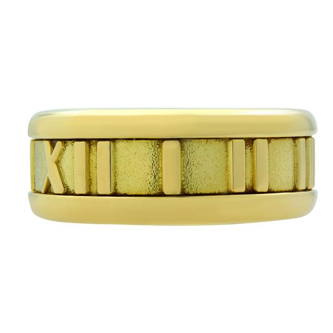 TIF20717089 light gold Roman numeral ring