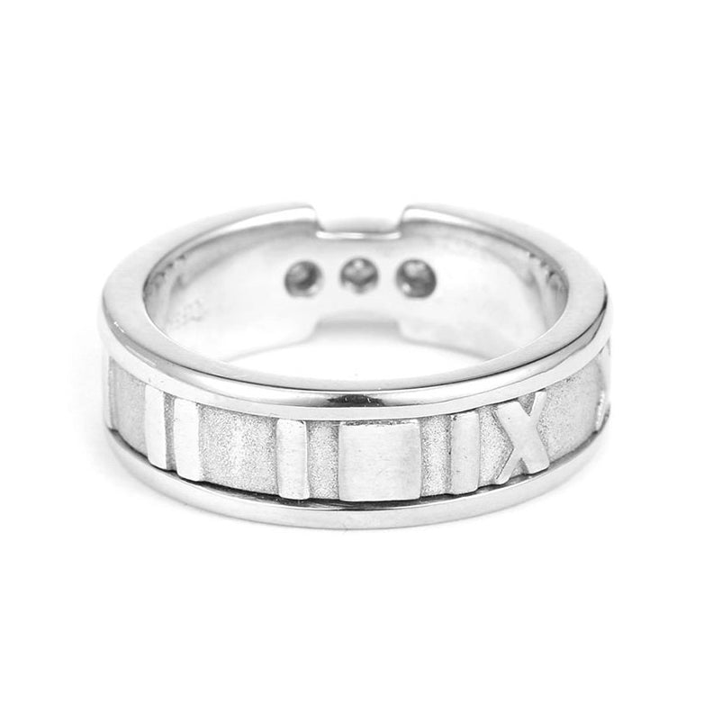 TIF88208584 guest version three diamond Roman font wide ring