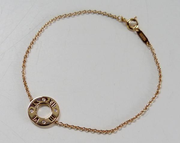 TIF14293999 round diamond Roman bracelet