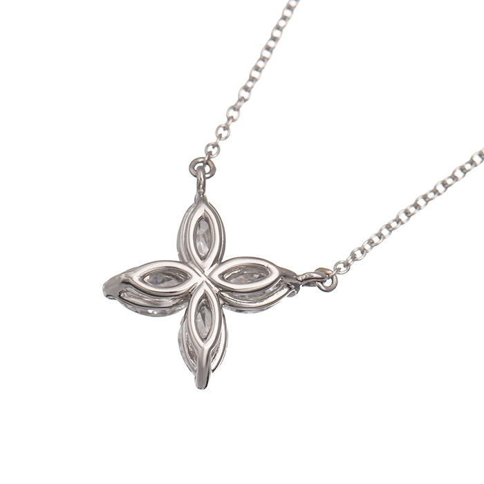 TIF92587228 Four-leaf horse eye bolt chain pendant customer version