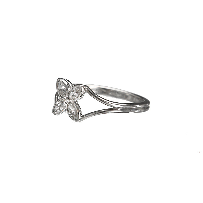 TIF23406137 four-leaf horse eye gold Y arm ring