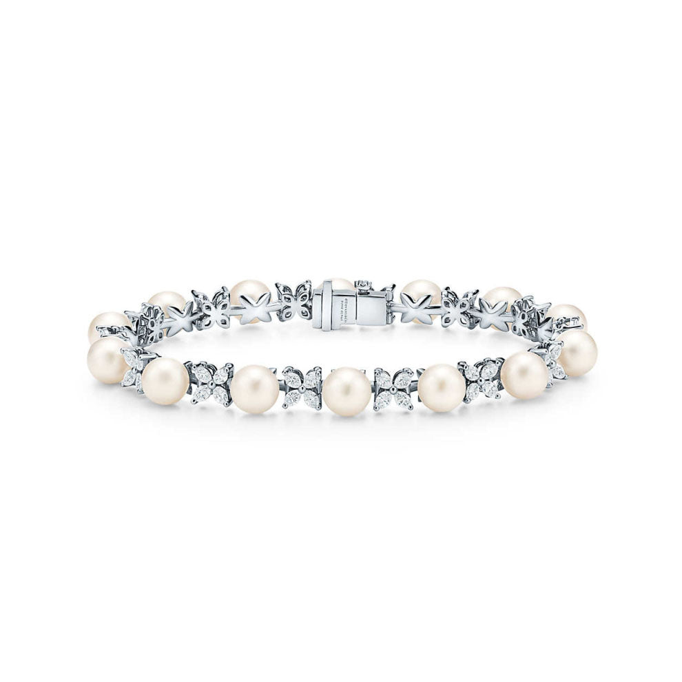 TIF30882277 Marquise Pearl Bracelet
