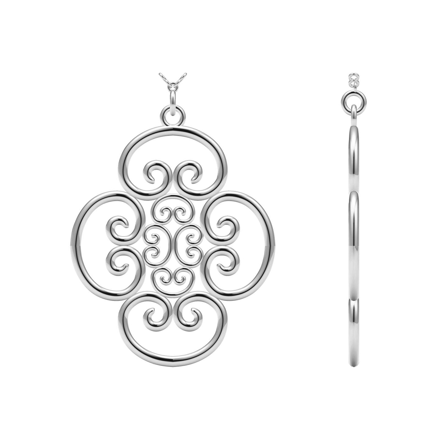 TIF52446363 light gold thatch pendant