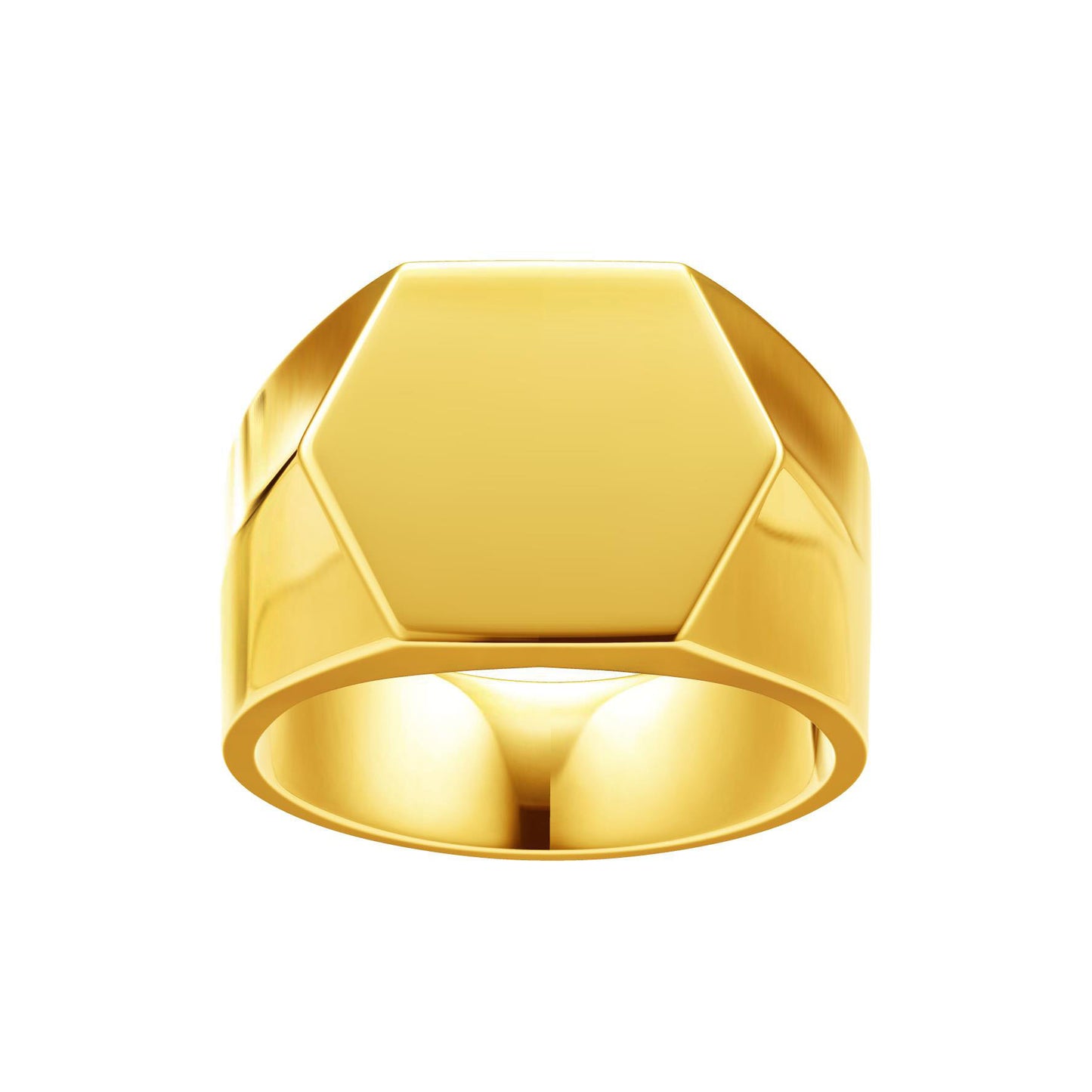 TIF46599669 men's light gold ring
