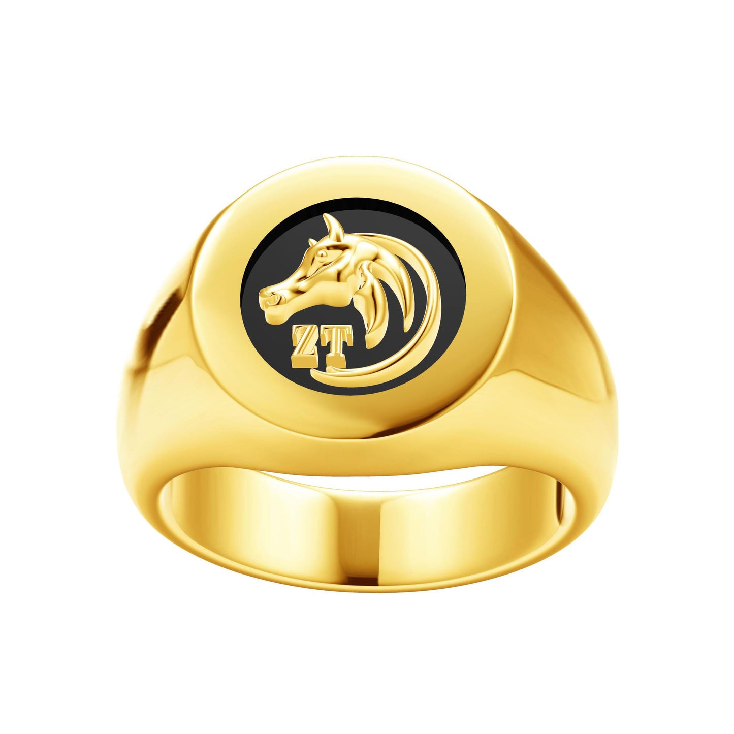 TIF14697381 horse relief ring
