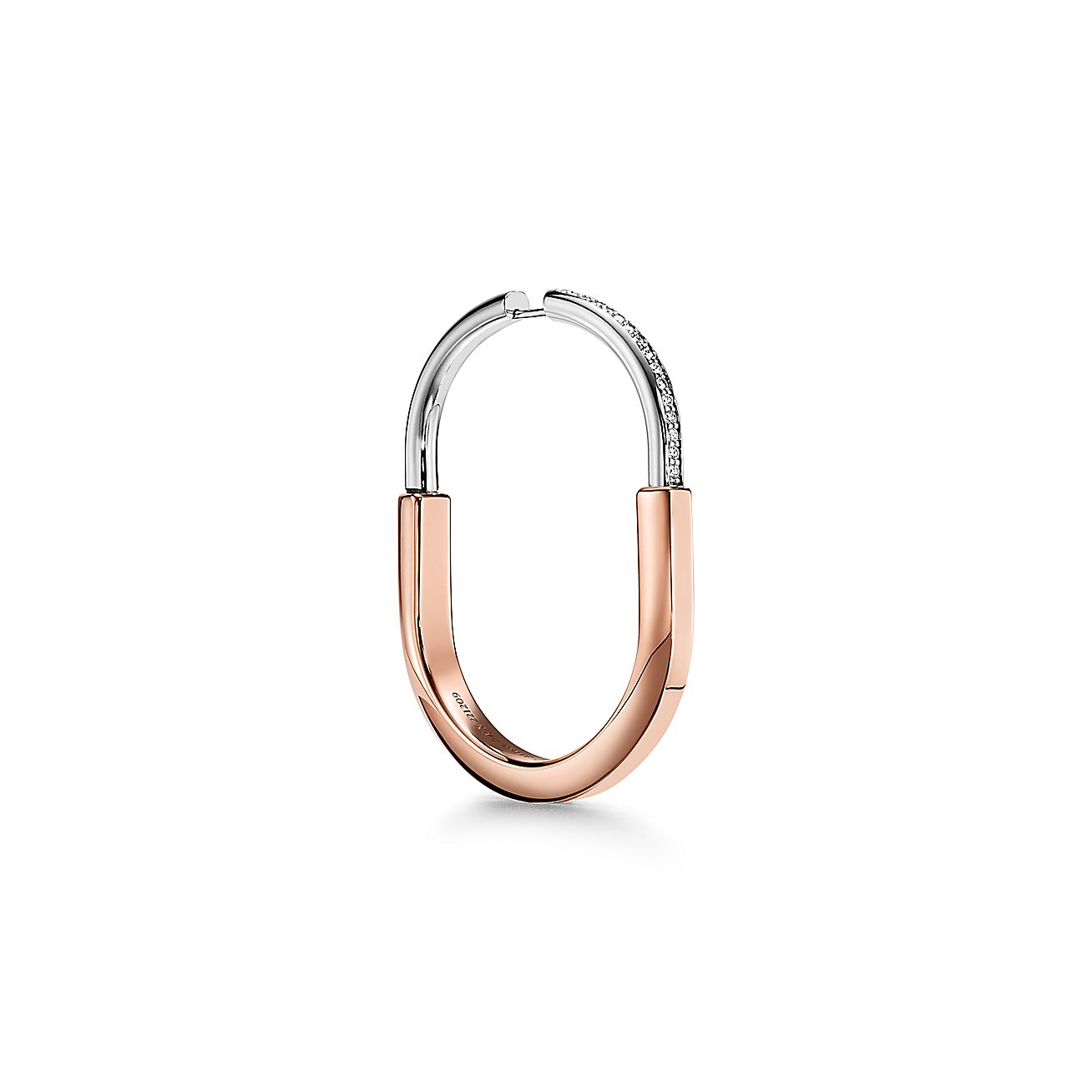 TIF71855201 twisted lock color earrings
