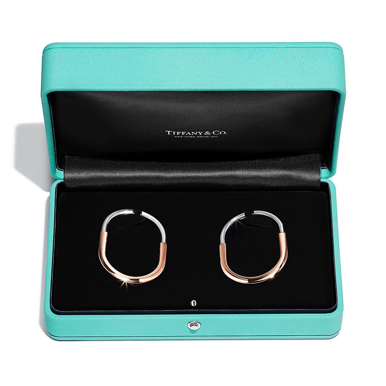 TIF71855201 twisted lock color earrings