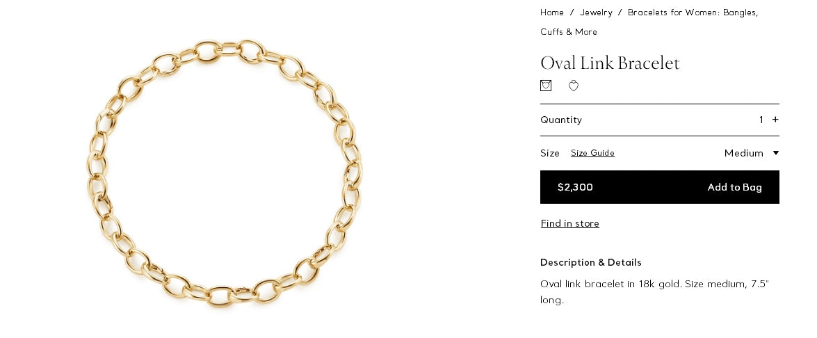 TIF25056635 light gold hoop buckle necklace