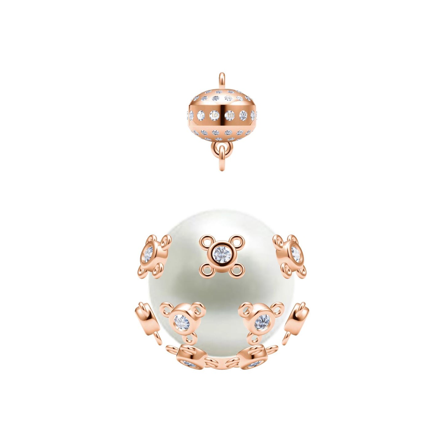 TIF76270642 pearl and diamond pendant