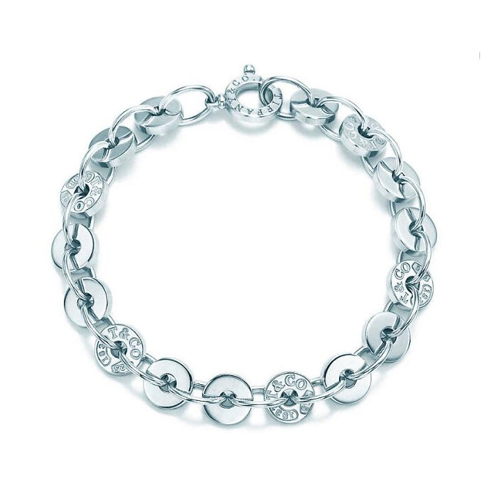 TIF85832816 light gold round bracelet