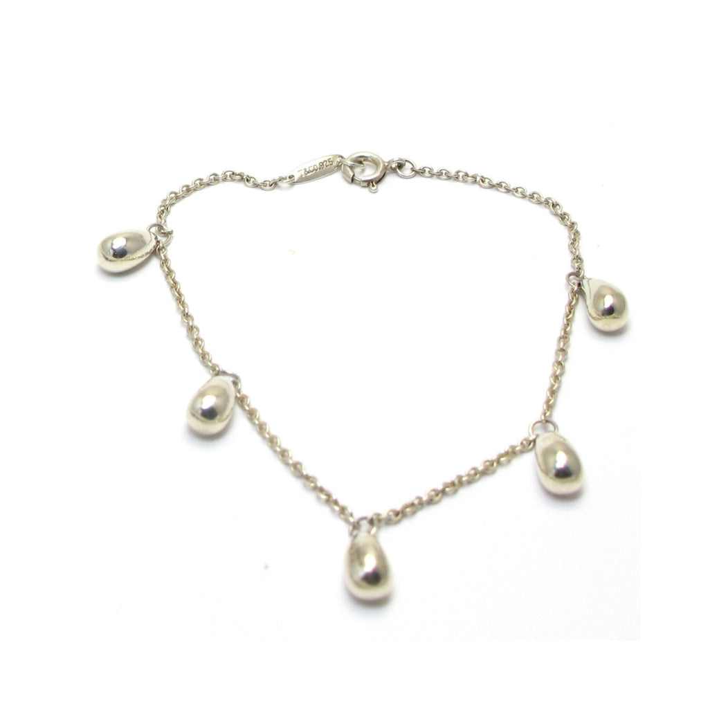 TIF89019456 light gold water drop bracelet