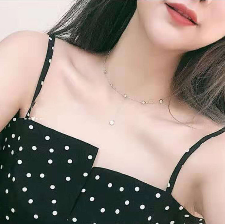 TIF79573294 diamond clavicle blister 8-point pendant