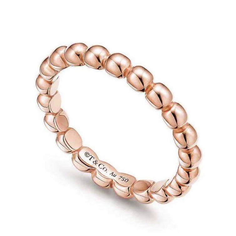 TIF31489297 light gold bead strip ring