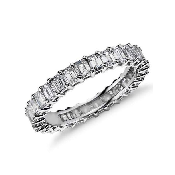 TIF53282397 full diamond all over prong set trapezoidal ring 5.5#