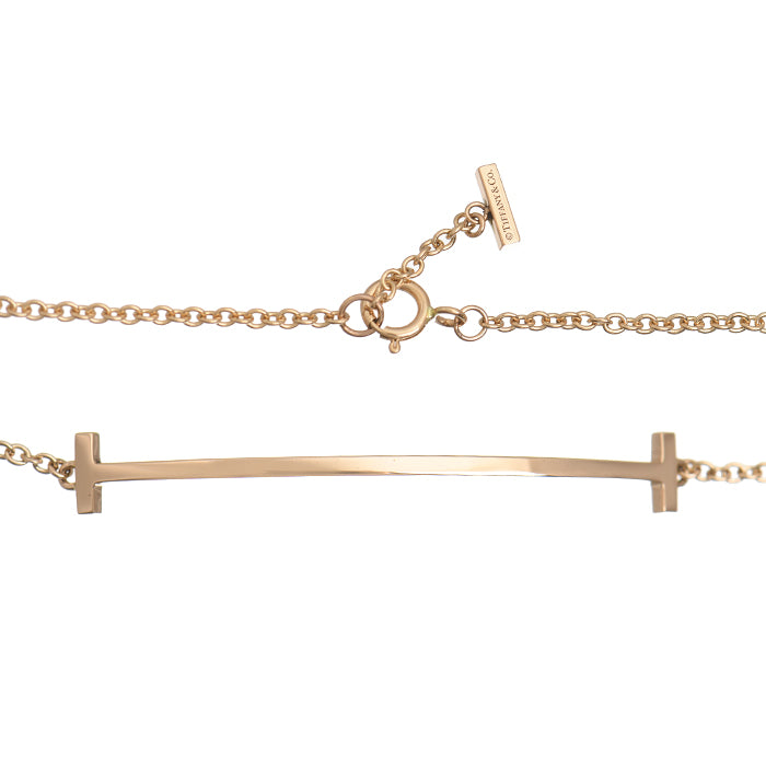 TIF46092168 Smiling T light gold bracelet