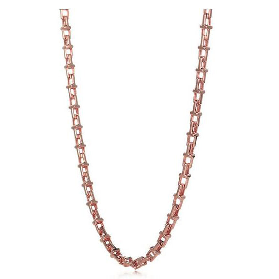 TIF83472947 light gold T-link necklace