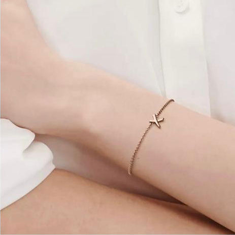 TIF80847261 letter X bracelet