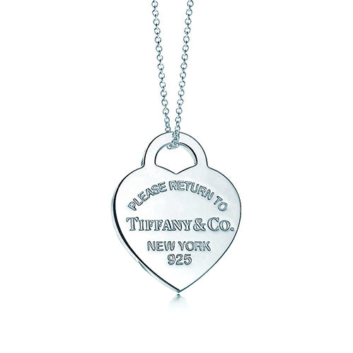 TIF11964823 medium light gold single heart-shaped pendant