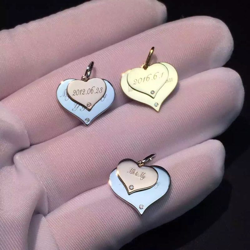 TIF64374760 love double layer pendant
